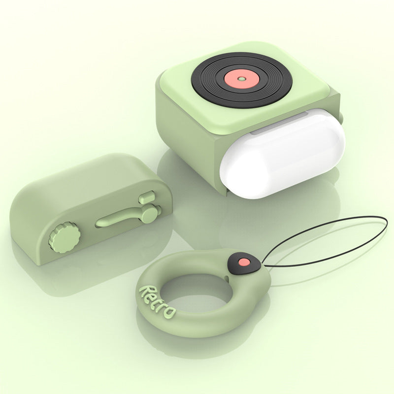 Cartoon Retro Gramophone