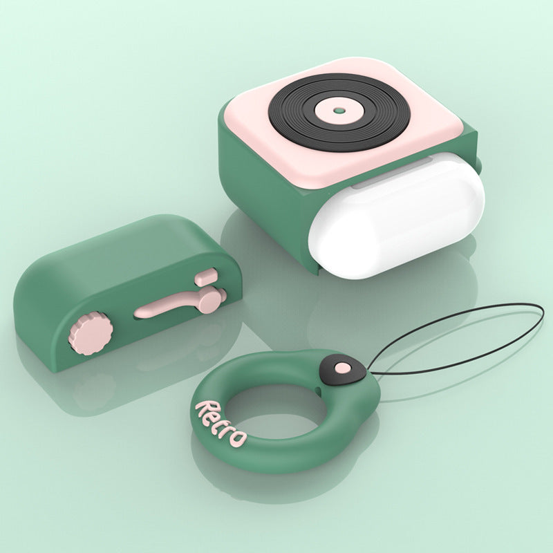 Cartoon Retro Gramophone