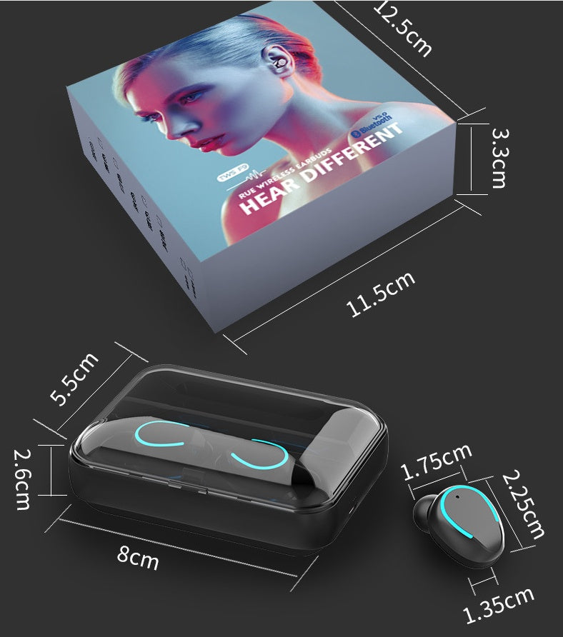 Headset Binaural Movement Power Bank