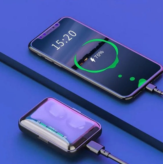 Headset Binaural Movement Power Bank