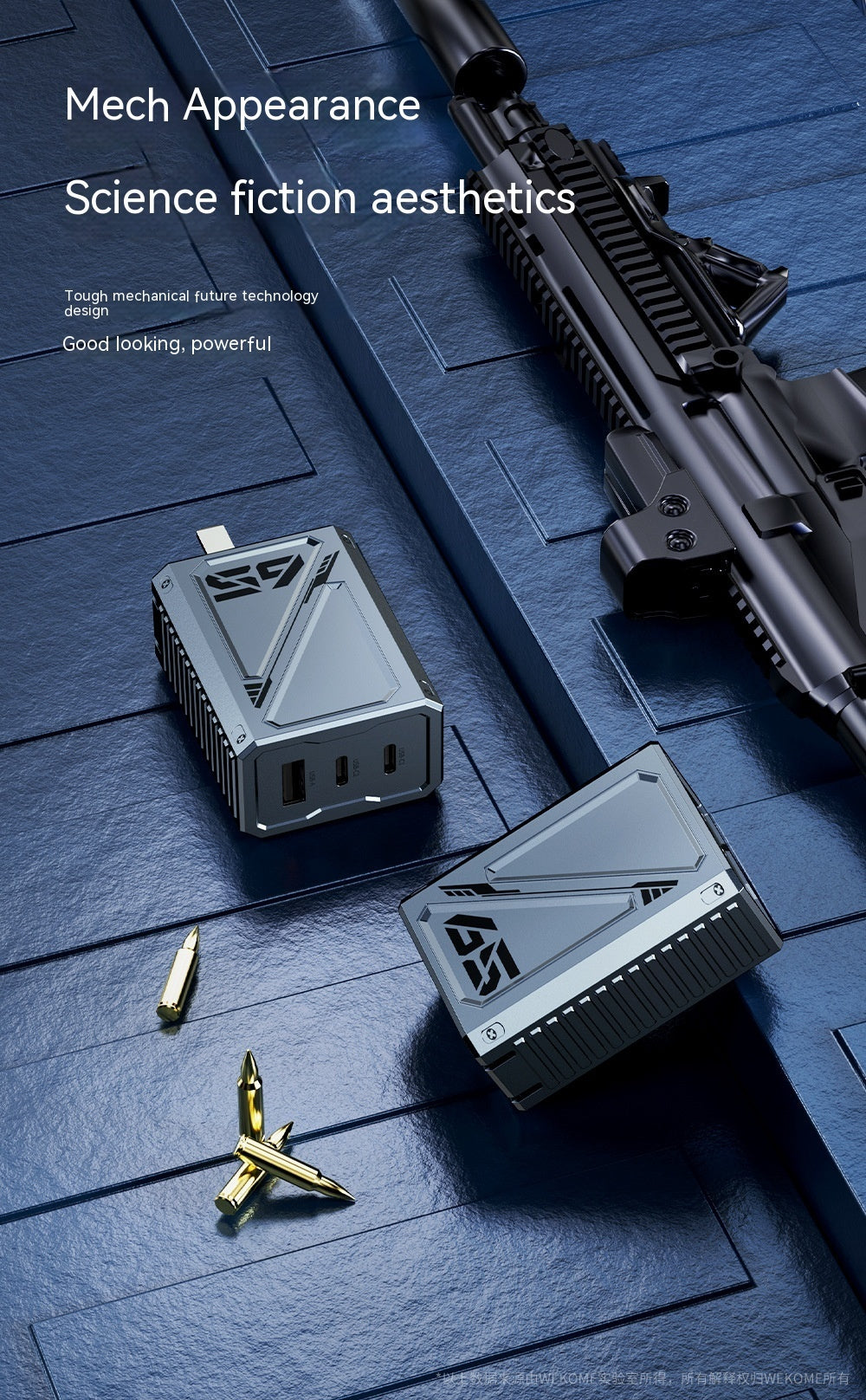 Foldable Pin 65W Gallium Nitride Charger