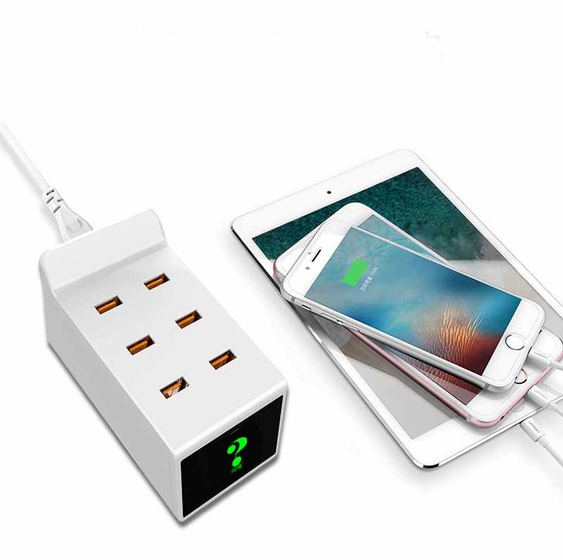 Smart 6-port Multi-USB Charger