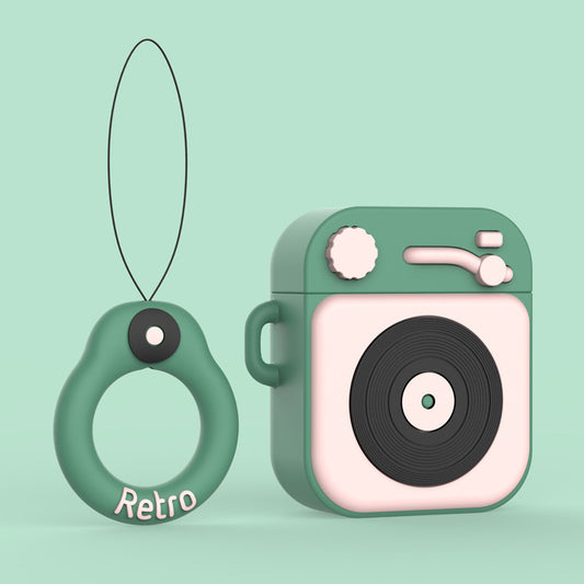 Cartoon Retro Gramophone