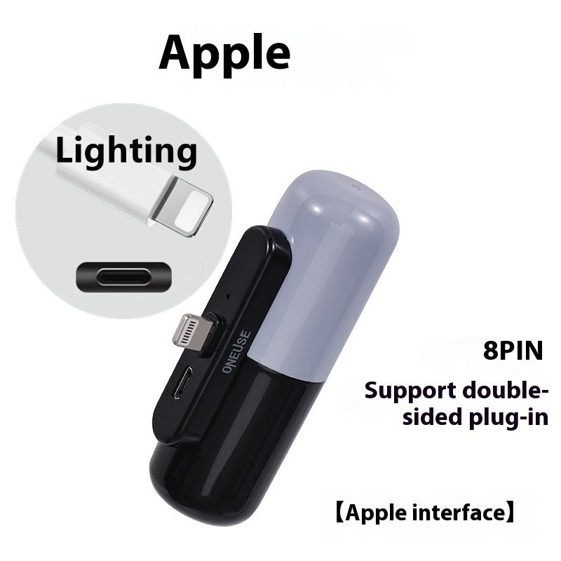 Capsule Android Portable Fast Charge Power Bank