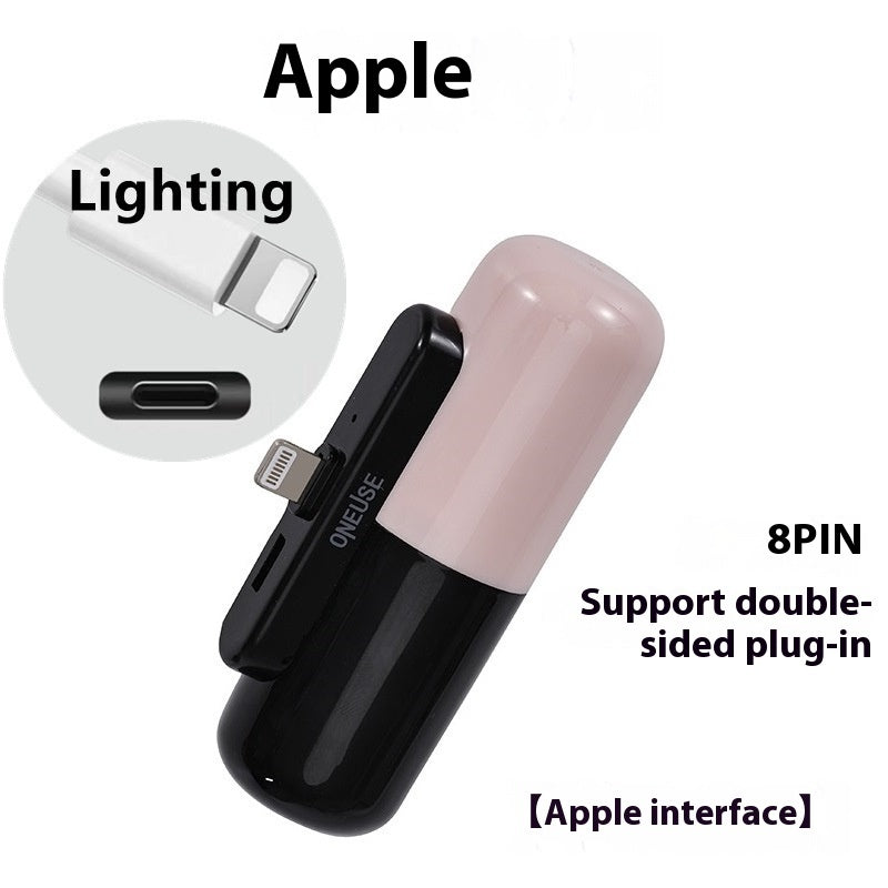 Capsule Android Portable Fast Charge Power Bank